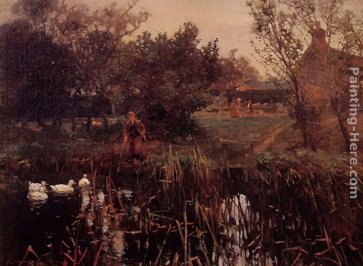 Sir Alfred James Munnings Near Dedham